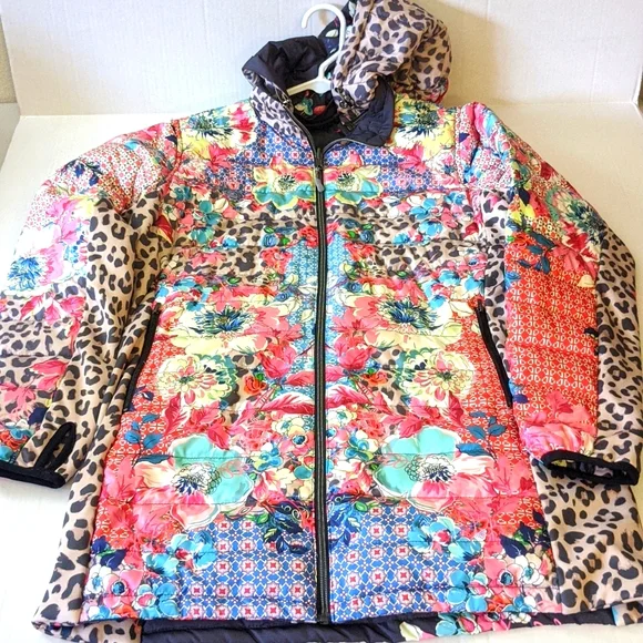 Johnny Was Lubello Reversible Puffer Coat
